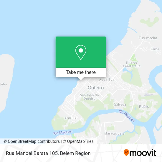 Rua Manoel Barata 105 map