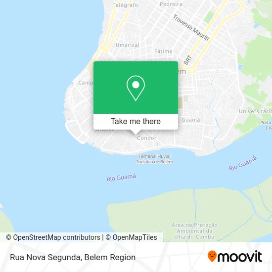 Rua Nova Segunda map