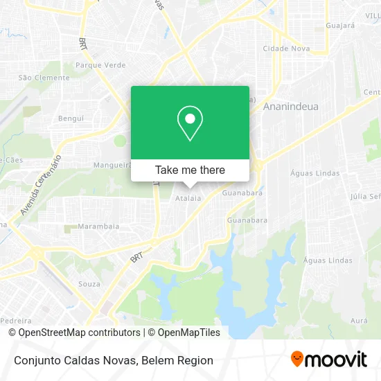 Conjunto Caldas Novas map