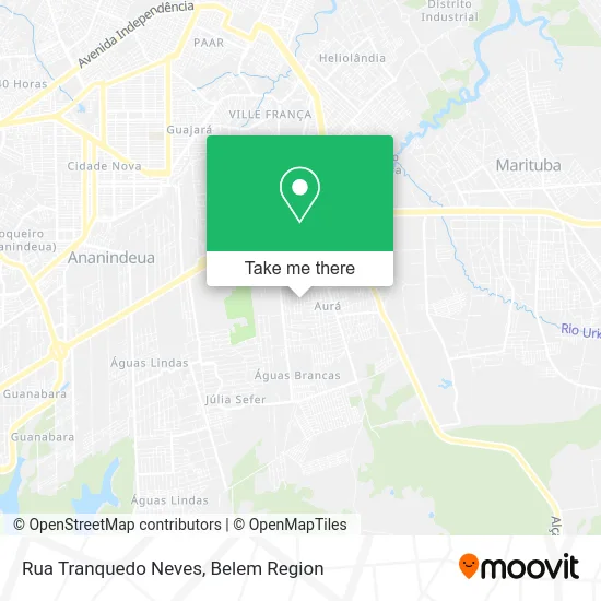 Rua Tranquedo Neves map