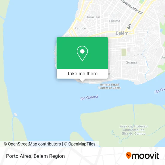 Porto Aires map