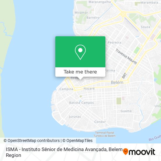 Mapa ISMA - Instituto Sênior de Medicina Avançada