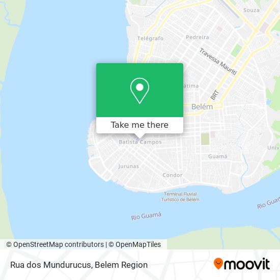 Rua dos Mundurucus map