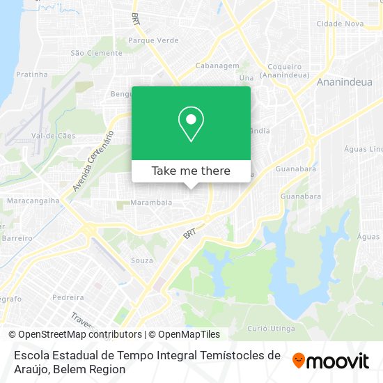 Escola Estadual de Tempo Integral Temístocles de Araújo map