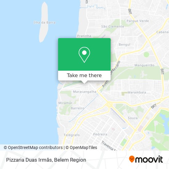 Pizzaria Duas Irmãs map