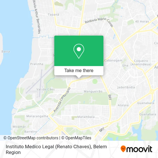 Instituto Medico Legal (Renato Chaves) map