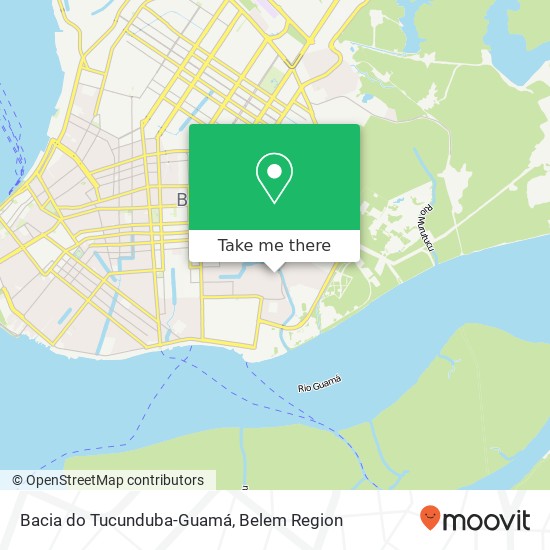 Bacia do Tucunduba-Guamá map