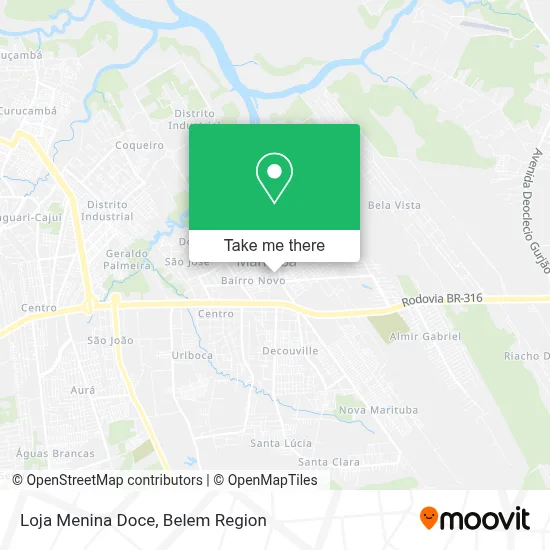 Loja Menina Doce map
