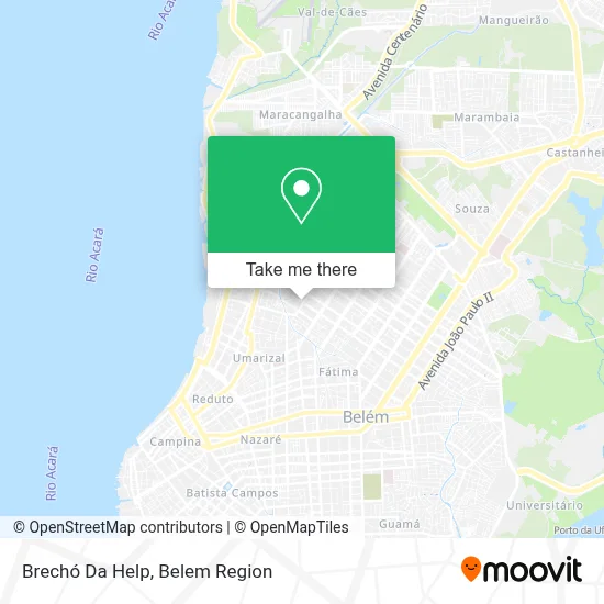 Brechó Da Help map