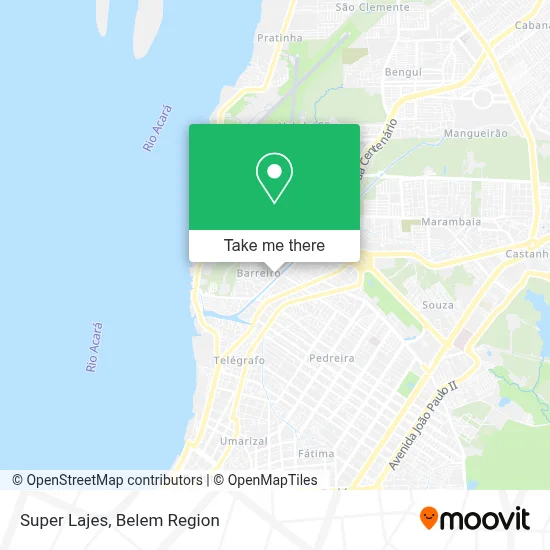Super Lajes map