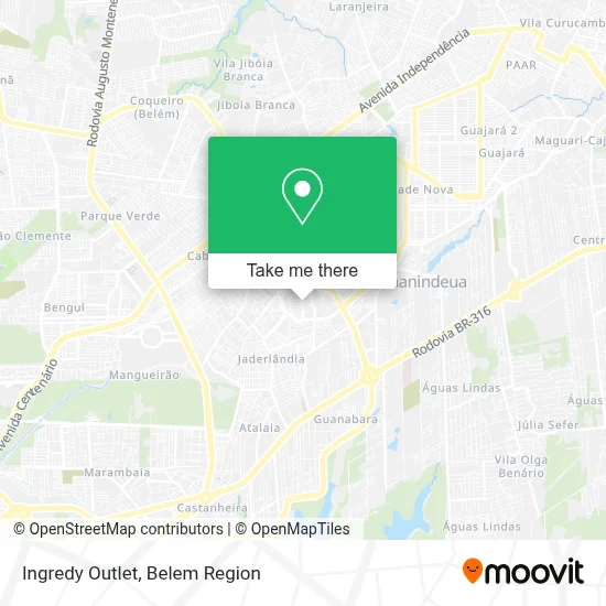 Ingredy Outlet map