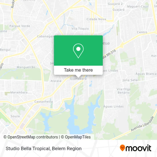 Studio Bella Tropical map