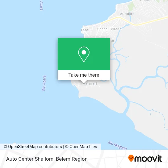 Auto Center Shallom map