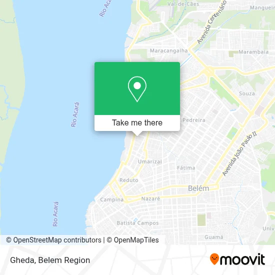 Gheda map