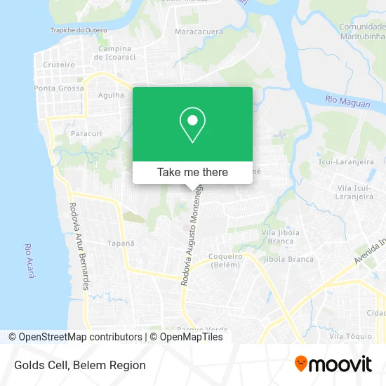 Golds Cell map