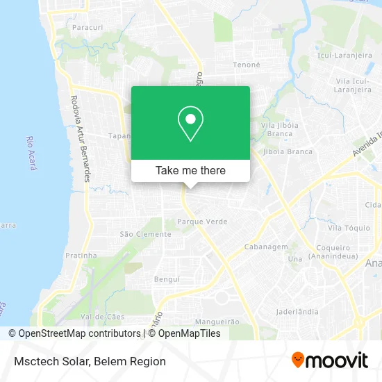 Msctech Solar map
