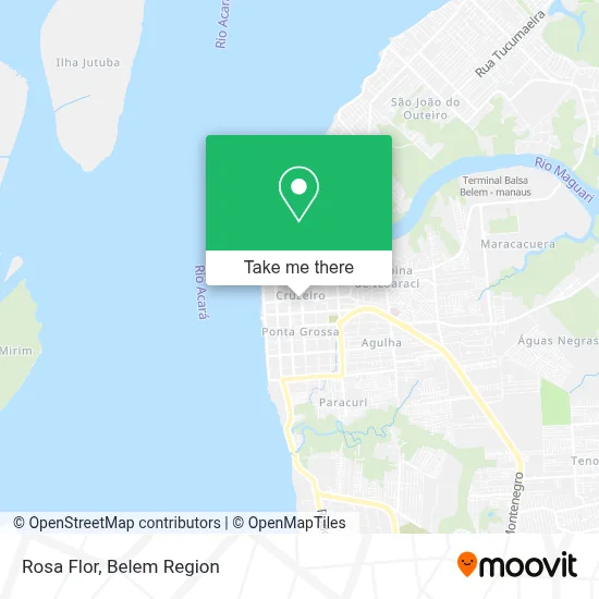 Rosa Flor map