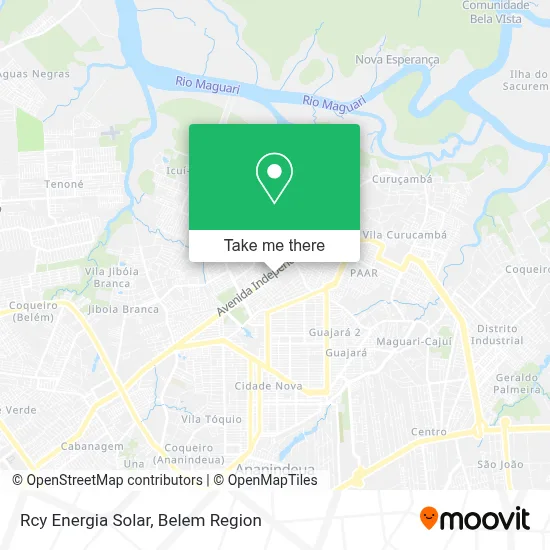 Rcy Energia Solar map