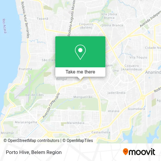 Porto Hive map