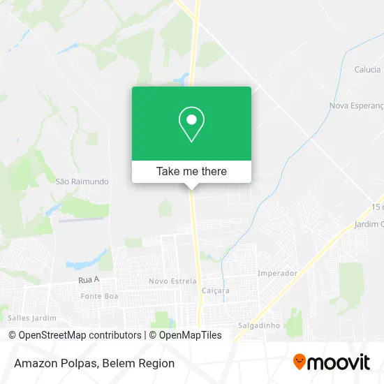 Amazon Polpas map