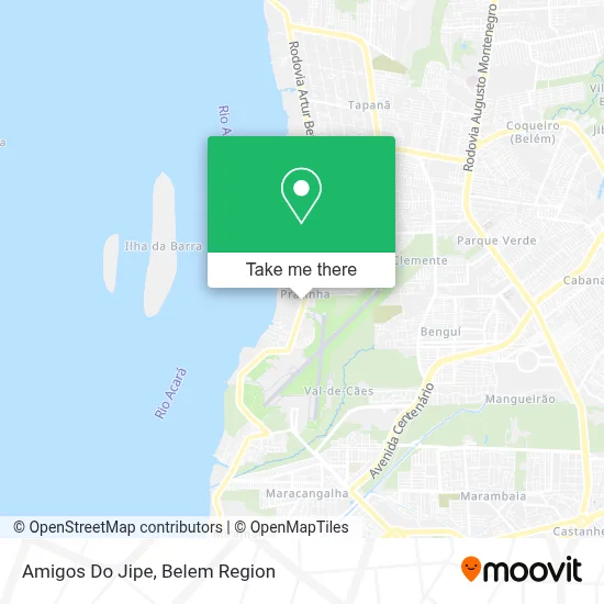 Amigos Do Jipe map