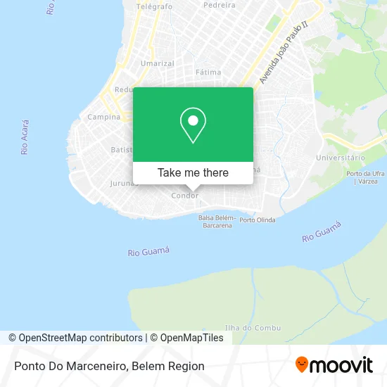 Ponto Do Marceneiro map