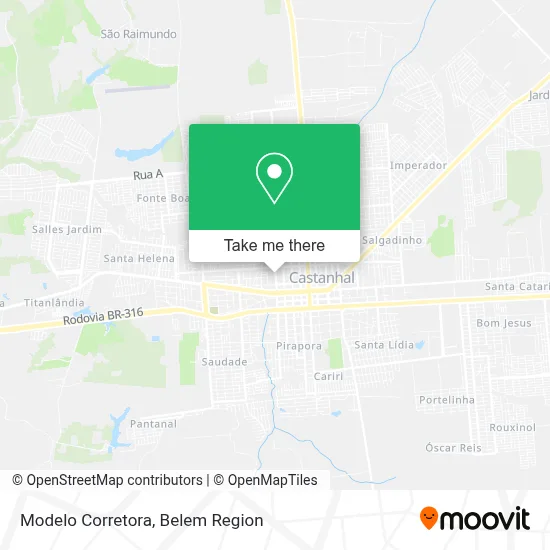 Modelo Corretora map