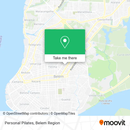 Personal Pilates map