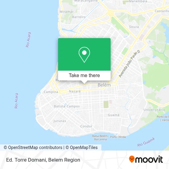 Ed. Torre Domani map