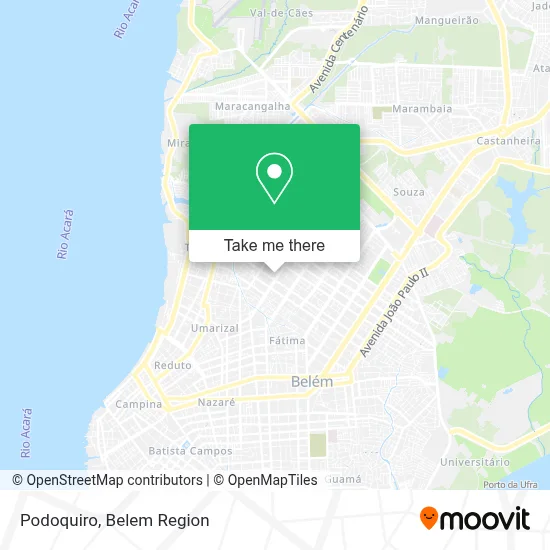 Podoquiro map