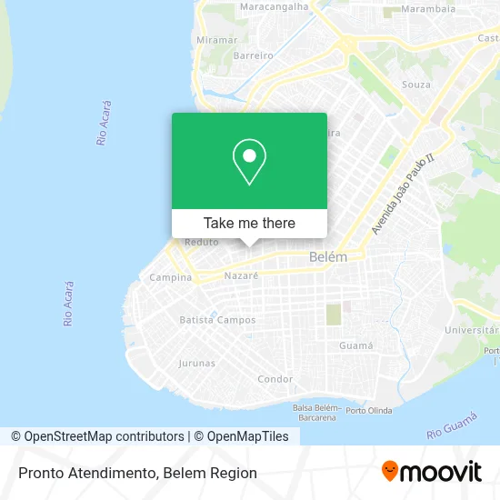 Pronto Atendimento map