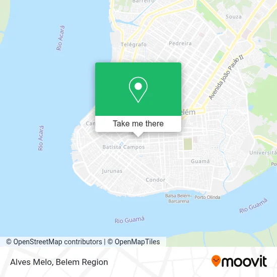 Alves Melo map