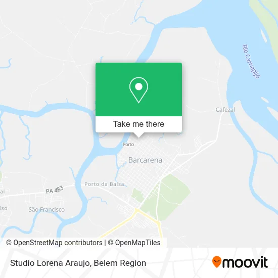 Studio Lorena Araujo map