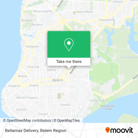 Bellamax Delivery map