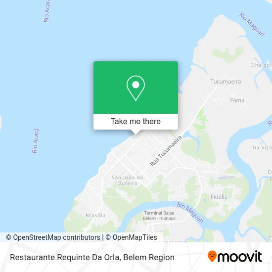 Restaurante Requinte Da Orla map