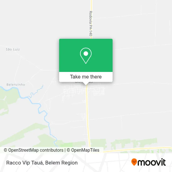 Racco Vip Tauá map