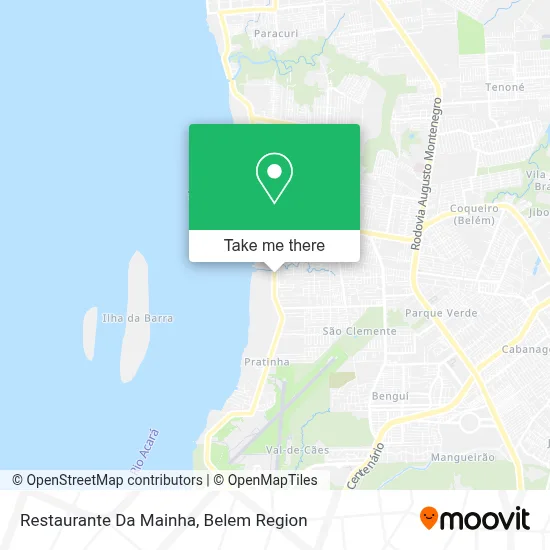 Restaurante Da Mainha map