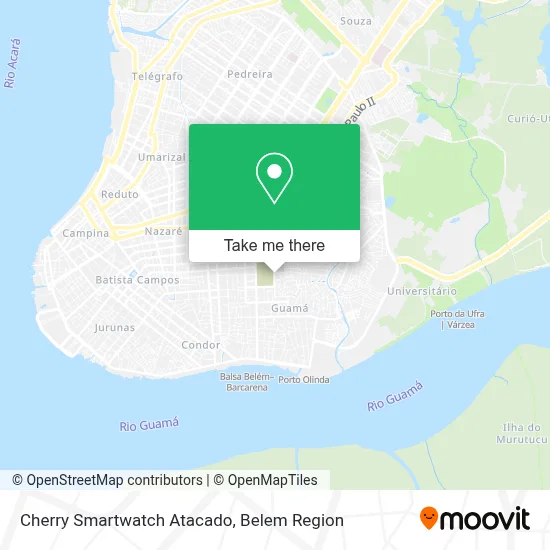 Cherry Smartwatch Atacado map