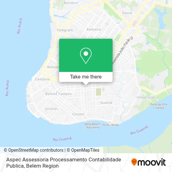 Aspec Assessoria Processamento Contabilidade Publica map