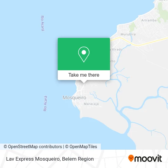 Lav Express Mosqueiro map