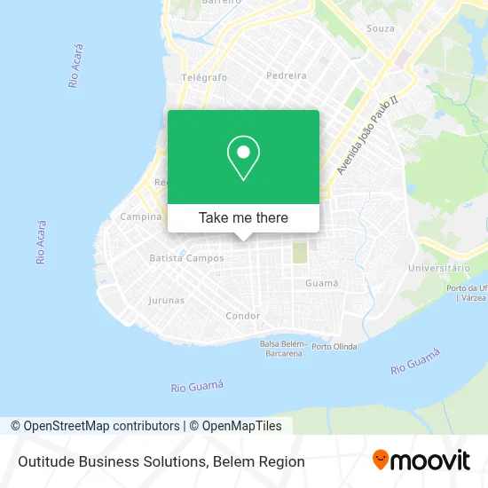 Outitude Business Solutions map