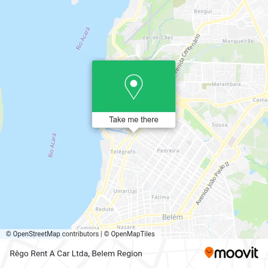 Rêgo Rent A Car Ltda map