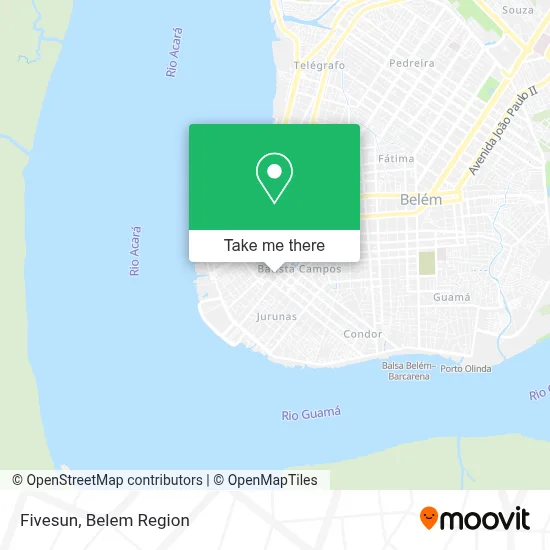 Fivesun map
