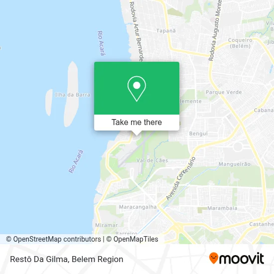 Restô Da Gilma map