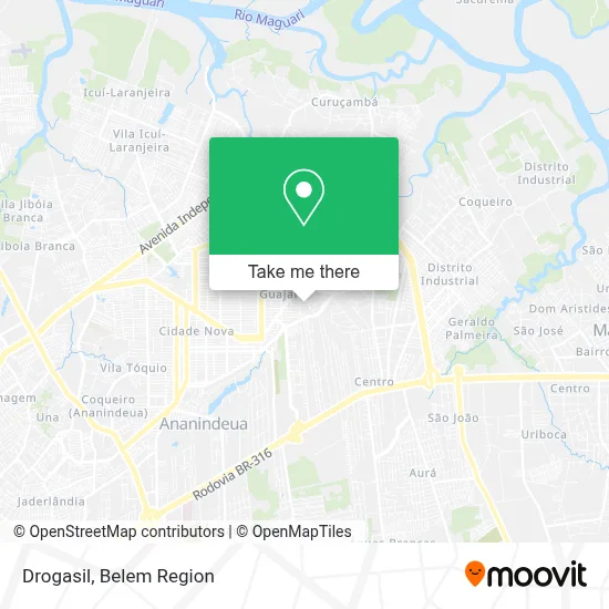 Drogasil map