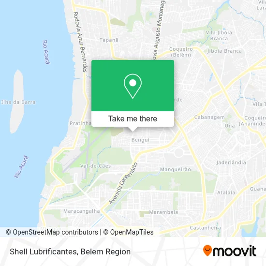 Shell Lubrificantes map