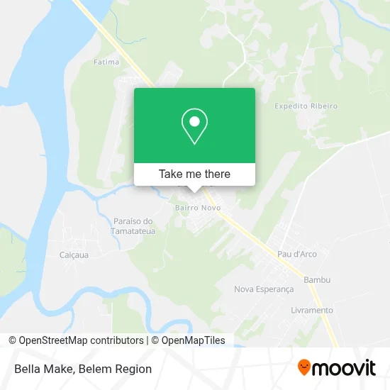 Bella Make map