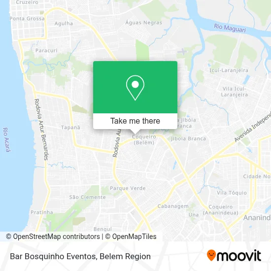 Bar Bosquinho Eventos map
