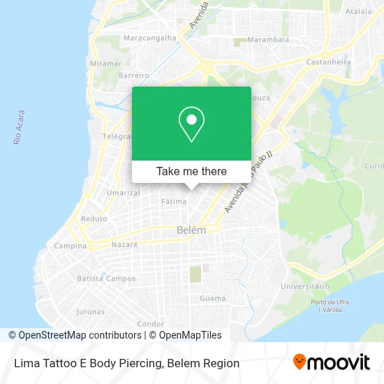 Lima Tattoo E Body Piercing map