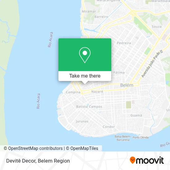 Devitê Decor map